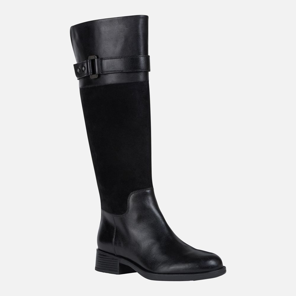 Bottes Geox Resia - Noir - Femme 901428-IXO